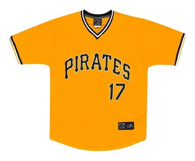 Dock Ellis 1979 Pittsburgh Pirates Cooperstown Gold Throwback
