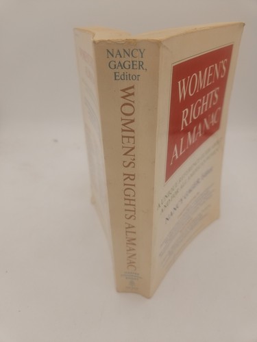 1st Ed Womens Rights Almanac Nancy Gager 1974 State by State Directory VG G4 - Picture 2 of 7