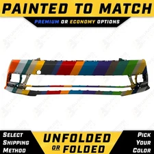 NEW Painted To Match Front Bumper Replacement for 2015-2018 Volkswagen VW Jetta