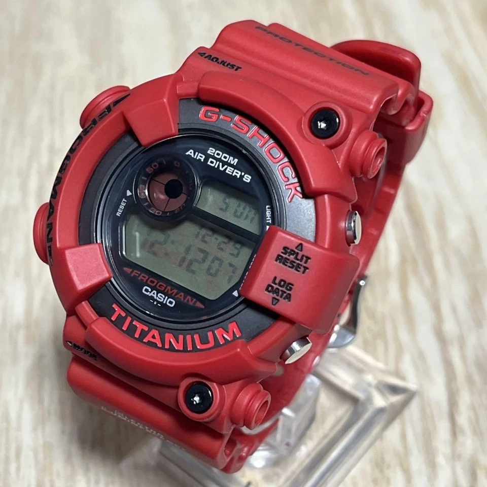 [Nuevo] Reloj G-SHOCK Frogman 2000 GW-8200F-4JR Red Frog Foto 3 de 4