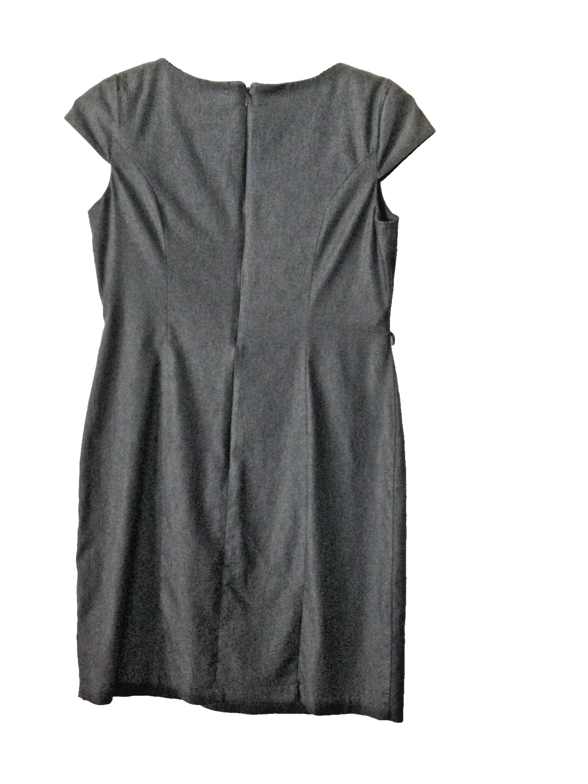 Abito donna Alyx denim elasticizzato cappuccio manica lunghezza ginocchio taglia 12