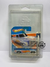 Hot Wheels 83 Chevy Silverado HW Racing Blue Short Card Not Mint Read Desc