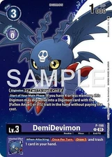 DemiDevimon Alternate Art Foil - P-198 NM - Digimon TCG
