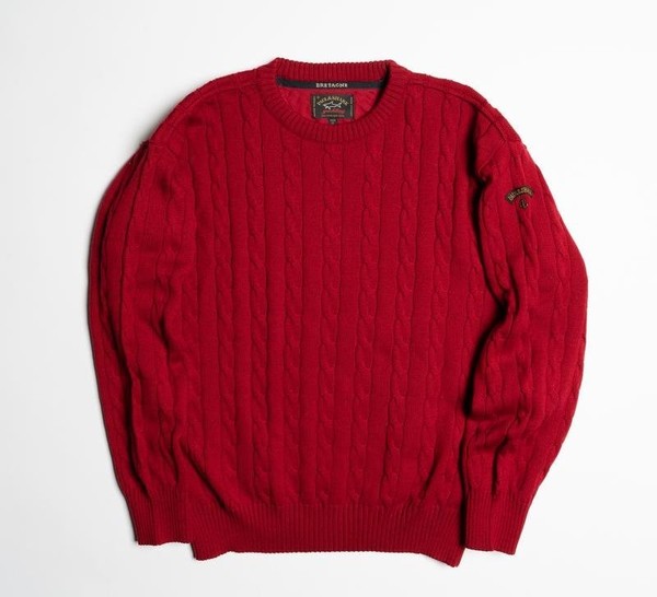 Men Paul & Shark Sweater Red Wool 36 / S / 44