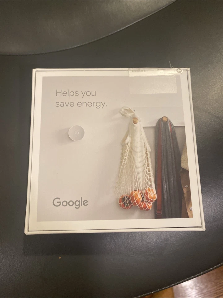 Google Nest Smart Thermostat 4th Generation  G4CVZ-US New Sealed Box Snow - Image 2 of 4