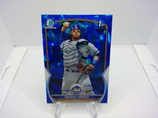 2023 Bowman Chrome Sapphire Vincent Perozo 1st Bowman New York Mets #BCP-102