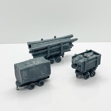 LaoYao 1:72 Train Rail Car Mine Car Transport Vehicle 1set
