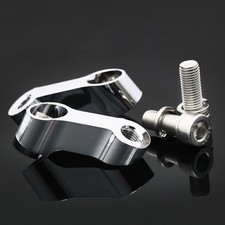 For Honda Shadow Spirit 1100 VT1100C 96-08 Mirrors Riser Extender Adaptor Chrome
