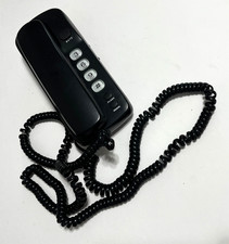 LENOX SOUND Designer Wall Desk Landline Large Button Phone HAC PH-600 Black