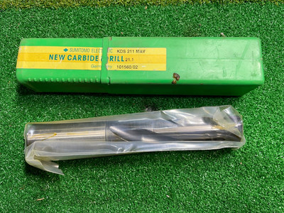 SUMITOMO 21.1 mm KDS211MAV Carbide Tipped Coolant Drill