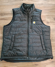 Carhartt Relaxed Fit Rain Defender Full Zip Lightweight Insulated Puffer Vest