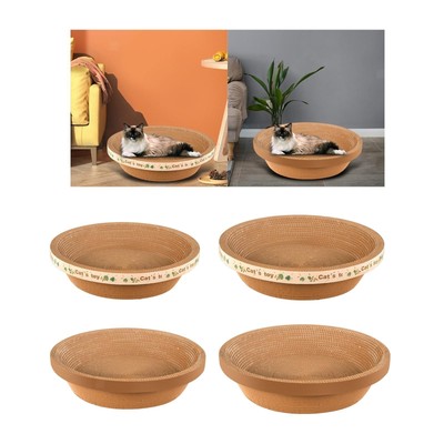 Cat Scratcher Karton, langlebiges Couchbett zum Spielen von Haustierbedarf