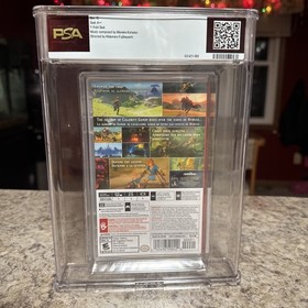 Legend of Zelda Breath Wild Nintendo Switch Sealed Brand New PSA 10 A++ Graded
