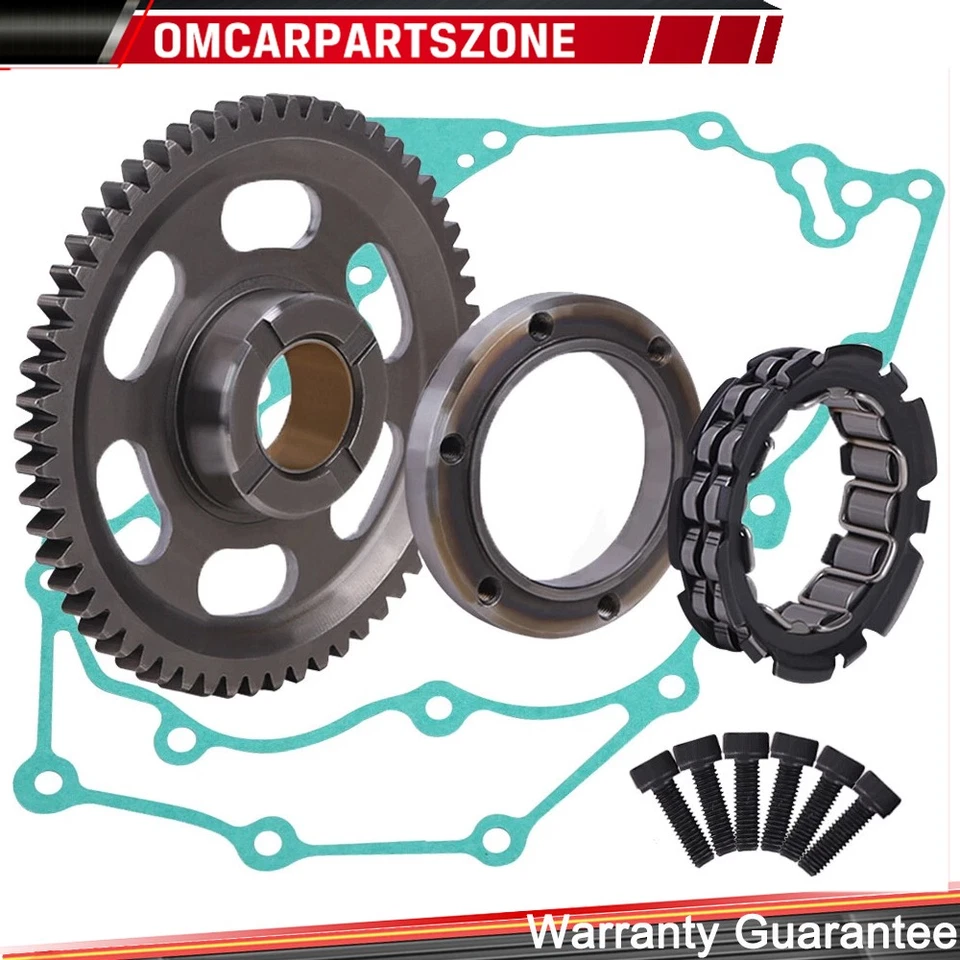 Junta de rueda loca de engranaje de cojinete unidireccional de embrague de arranque para Yamaha YFZ450R 2009-2022 EE. UU. Foto 2 de 4