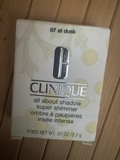 Image of Clinique All About Shadow Super Shimmer Eyeshadow 07 at Dusk, 2.2g NEW