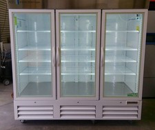 ABS American Biotech Supply 3 Glass Door Commercial Refrigerator 72Cf (2011)