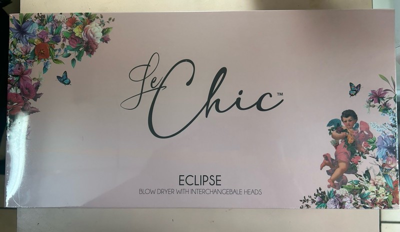 Le Chic Eclipse Blow Dryer with Interchangeable Heads New in Box