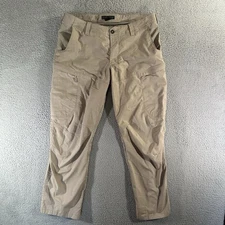 5.11 Tactical Pants Mens 38x28* Khaki Apex Pant Cargo Stretch Waist Workwear