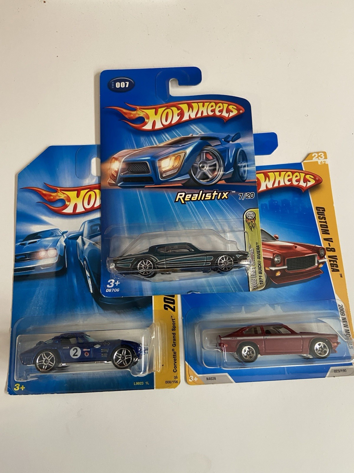Lot Of 3 Hot Wheels 1971 BUICK RIVIERA Teal 2005 First Editions Realistix - More