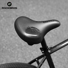 ROCKBROS Bike Seat Comfortable Shock Absorbing Bicycle Saddle Waterproof Wide