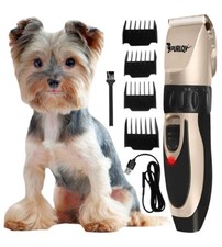Tosatrice per Cani Gatti Rasoio Professionale Senza Filo 4 Pettini Ricaricabile