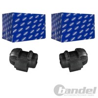 2X Sasic Stabilager Gummilager Stabi AußEn Vorne Passend FüR Renault Clio Megane