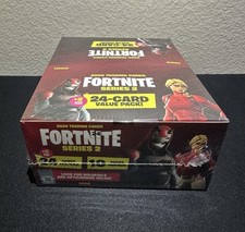 2020 Panini Fortnite Series 2 Factory Sealed Value Pack Box Italy Print