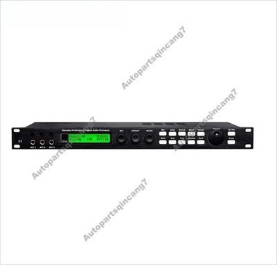  X5 KTV Audio Effect Controller DJ Karaoke Anti Scream DSP Front Audio Mixer