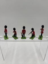 Britain s Deetails 1970s Toy Soldiers GRENADIER GUARDS Lot Of 5