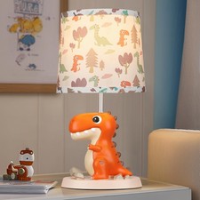 Hamucd Single Dinosaur Bedside Table Lamp for Kid Bedroom Decor,Nursery Night...