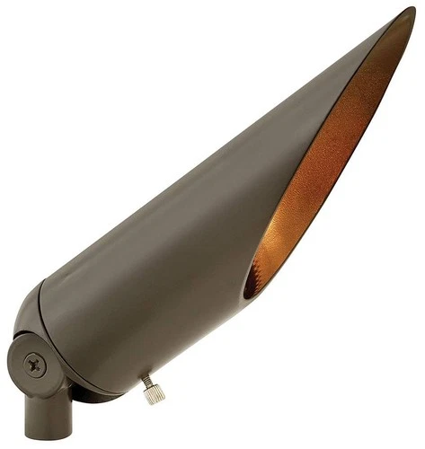 Hinkley 3 1/4" High Bronze Landscape Spot Light w/ Long Cowl - Picture 1 of 9