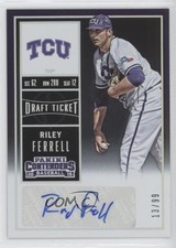 2015 Panini Contenders College Draft Ticket 13/99 Riley Ferrell #23 Auto 2r8
