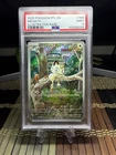 Pokémon Meowth Illustration Rare Holo 106/094 Phantasmal Flames PSA 9 English