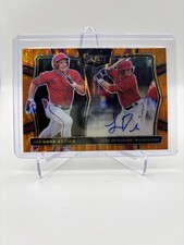 2025 Select Luke Dickerson Auto Orange Pulsar Prizm 25/25 Washington Nationals