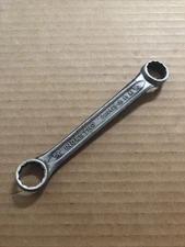 Vintage Indestro 11/16" x 5/8" Box End Combo Wrench USA
