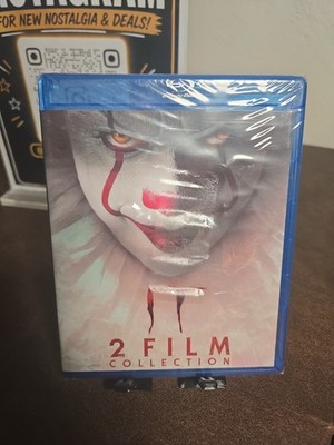 Stephen King's IT Blu Ray 2 Film Collection Chapter One & Two 2017 Sealed 