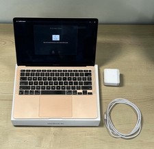 Apple A2337 MacBook Air 2020 13.3" M1 Chip, 8GB RAM, 256GB SSD, Rose Gold w/ Box