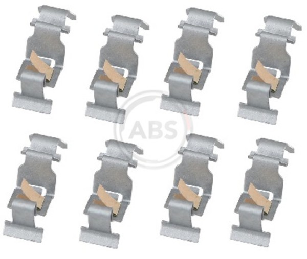 A.B.S. ZubehöRsatz Scheibenbremsbelag 2013Q FüR 4MG 4MB Audi Q7 4MQ Tfsi Quattro-image