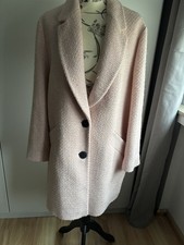 Zara Mantel Rosa gr.  XL, Neu mit Etikett Edel, Wollmischung, Frühjahr 