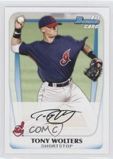 2011 Bowman Prospects Tony Wolters #BP98 4k8