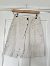 Soeur beige linen blend mini skirt. Size 36/UK 8.  Excellent condition.
