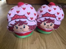 Strawberry Shortcake Women's 3D Plush Head Slipper Size 7-8