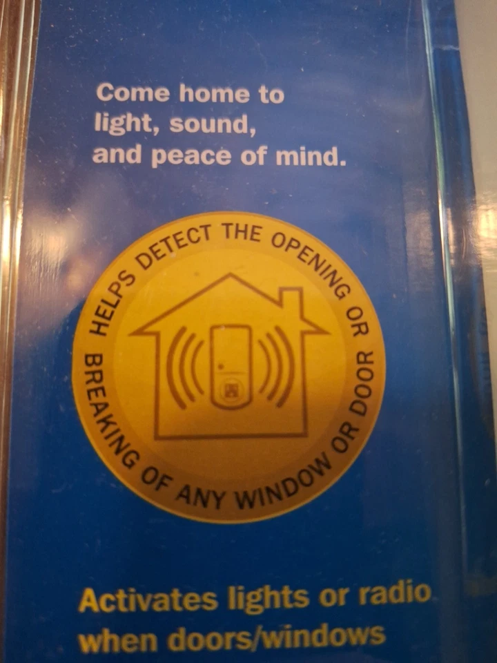 Plug & Safe Motion Sensor Detector Wireless Home Theft Security System - Image 3 of 3