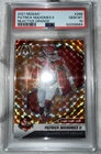 2021 Panini Mosaic Super Bowl MVPs Patrick Mahomes II Reactive Orange PSA 10