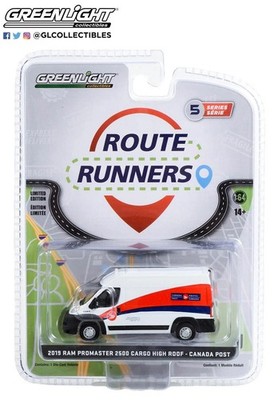 2019 RAM Promaster 2500 Laderaum Canada Post 1:64 Greenlight 53050D