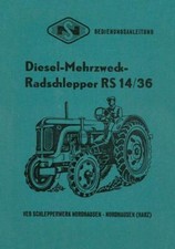 300399  Bedienung RS 14 RS14 Famulus RS 14/36 L Nordhausen IFA DDR Schlepperwerk