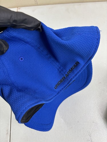 Under Armour Hat Lot Of 2 Youth Fitted S/M Flex-Fit Cap Stretch Embroidered UA - Picture 8 of 10
