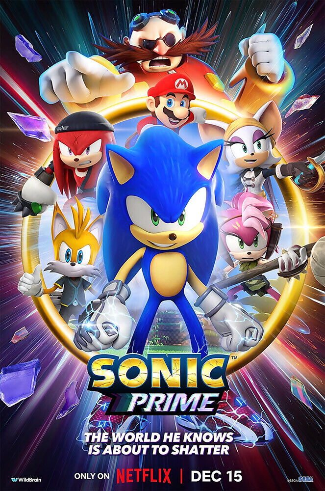 Sonic Prime Season 2 Netflix New Official Poster All Over Print