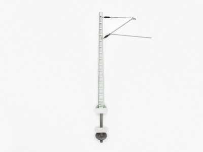 H0 SO Streckenmast mit Ausleger 5er Set