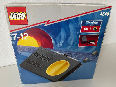 LEGO TRAINS 9V: TRANSFORMER AND SPEED REGULATOR (4548) - NEW - SEALED BOX